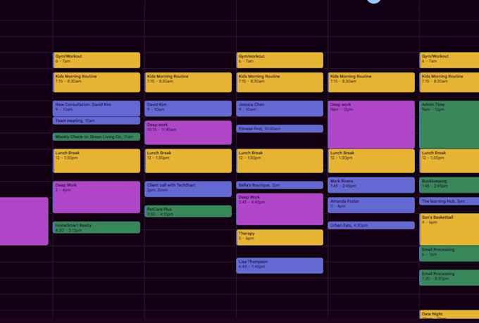 be your personal calendar manager and virtual assistant